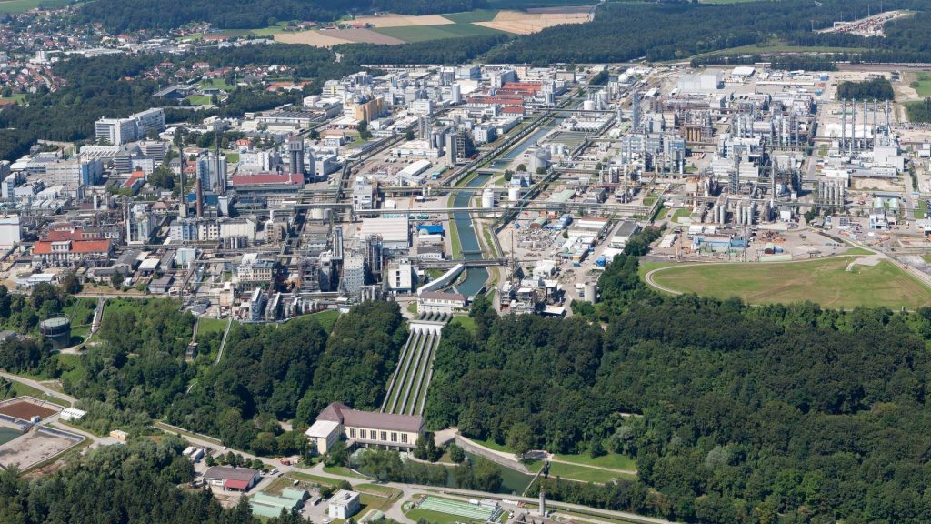 Sede da Wacker em Burghausen, Alemanha