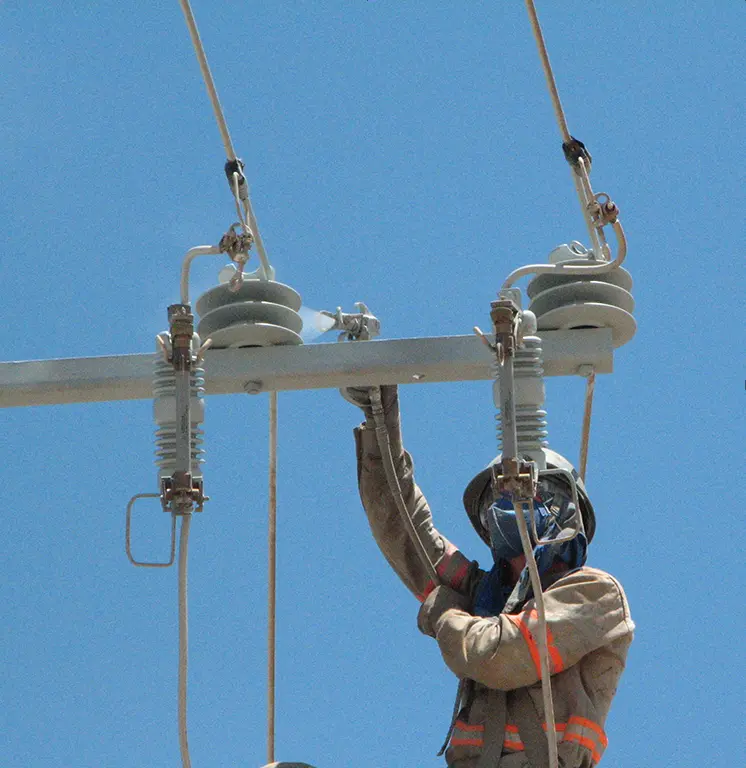 Centelhamento em Isoladores