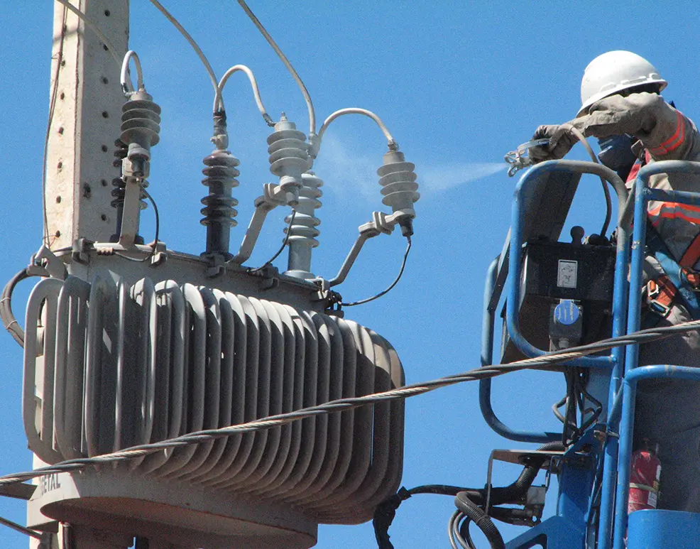 Centelhamento em Isoladores