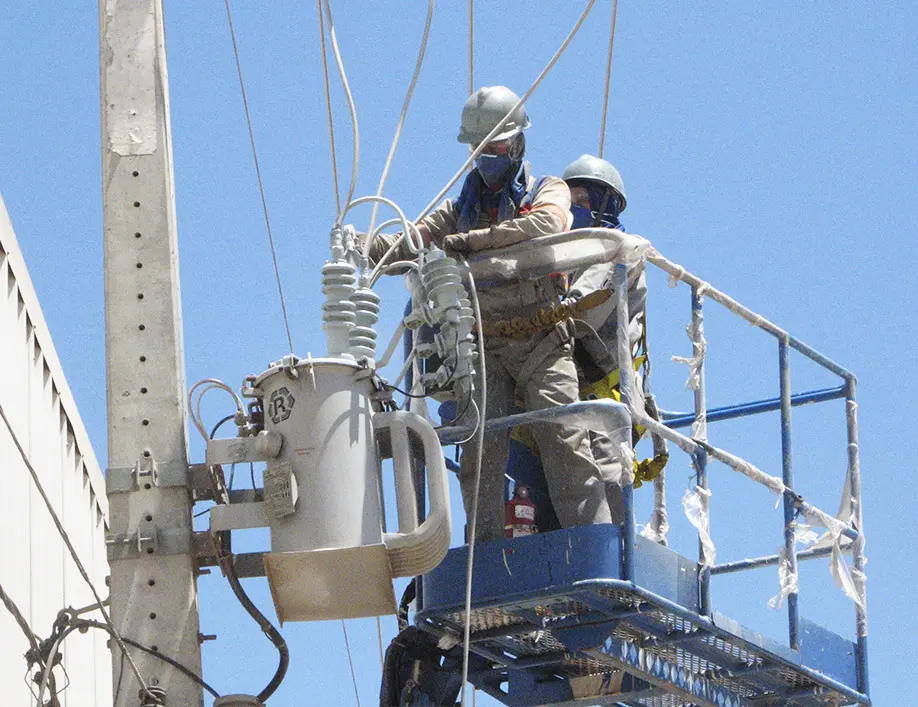 Centelhamento em Isoladores