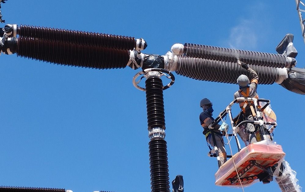 silicone rtv em subestacao